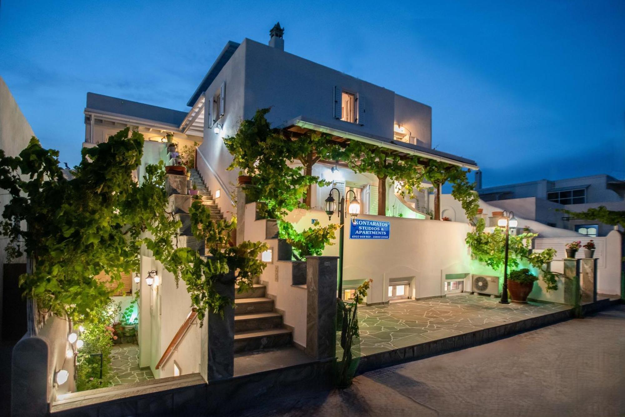 Kontaratos Studios & Apartments パロス島 エクステリア 写真